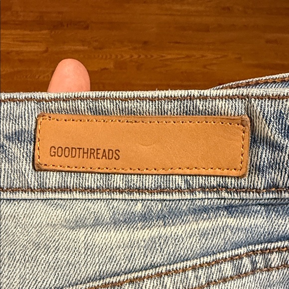 Goodthreads Light Blue Distressed Jeans - Picture 5 of 6